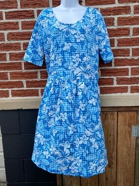 Lands’ End Dress Size L 14-16 NWOT